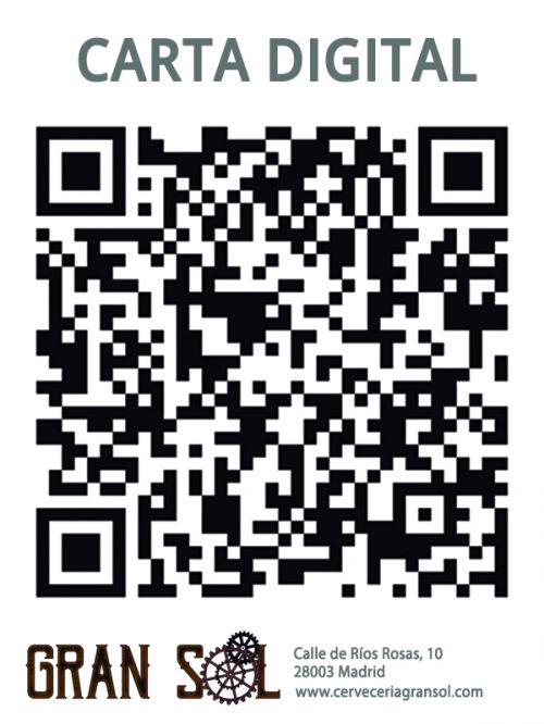 Código QR Cervecería Gran Sol